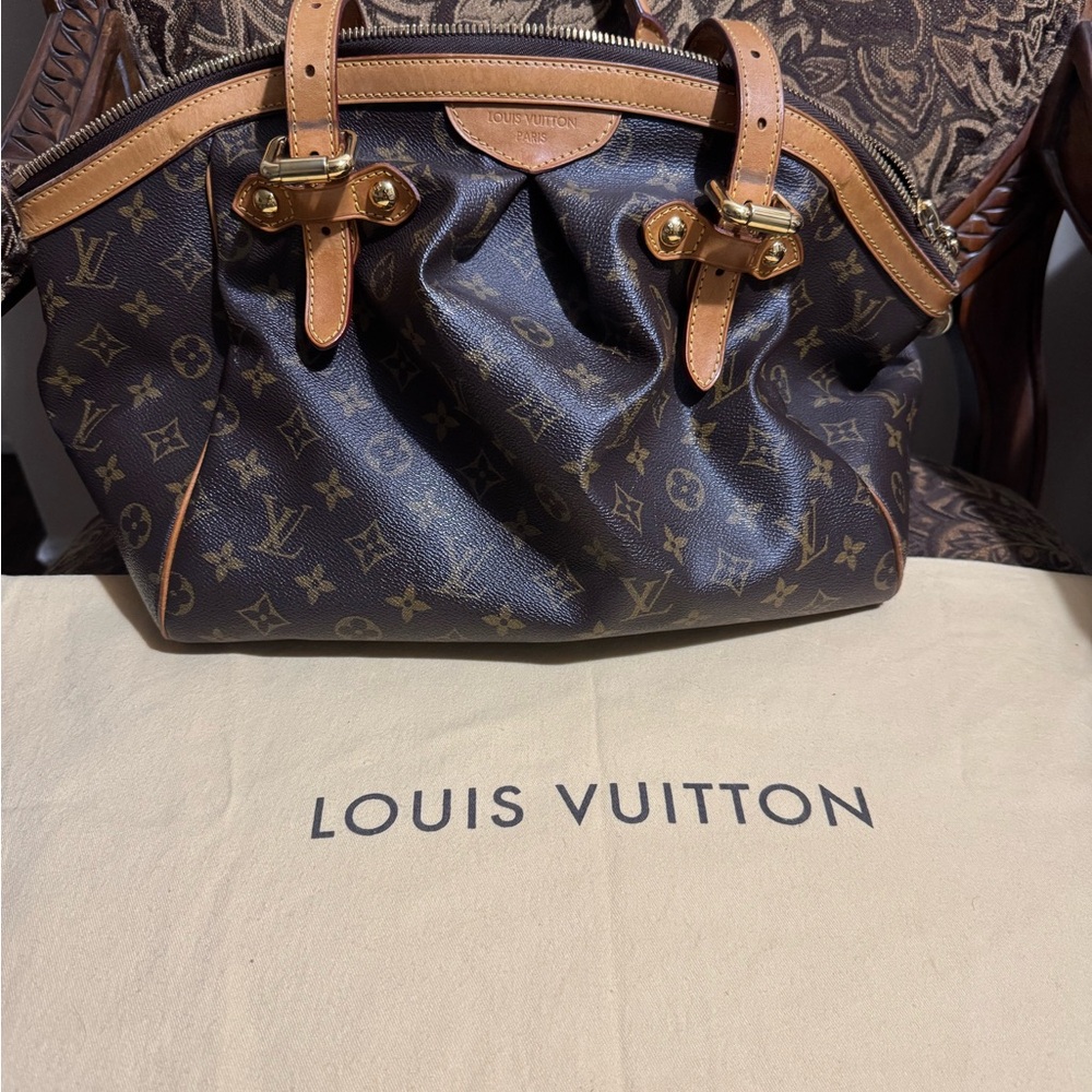 Brown Monogram Handbag - Picture 3 of 7